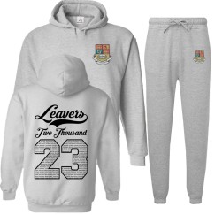 Unisex Personalised Tracksuit Hooded Sweatshirt & Jog Pants Set with Custom Design